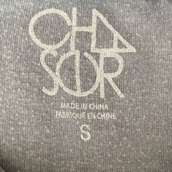 Chaser Blue Heart Long Sleeve Plush Tee/Top/Sweatshirt. Small. New NWT! So Soft! - Picture 7 of 8